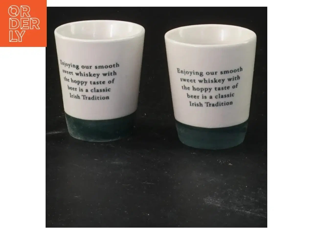 Billede 2 - Tullamore D.E.W. Irish Whiskey krus (str. Ø 5x6 cm)
