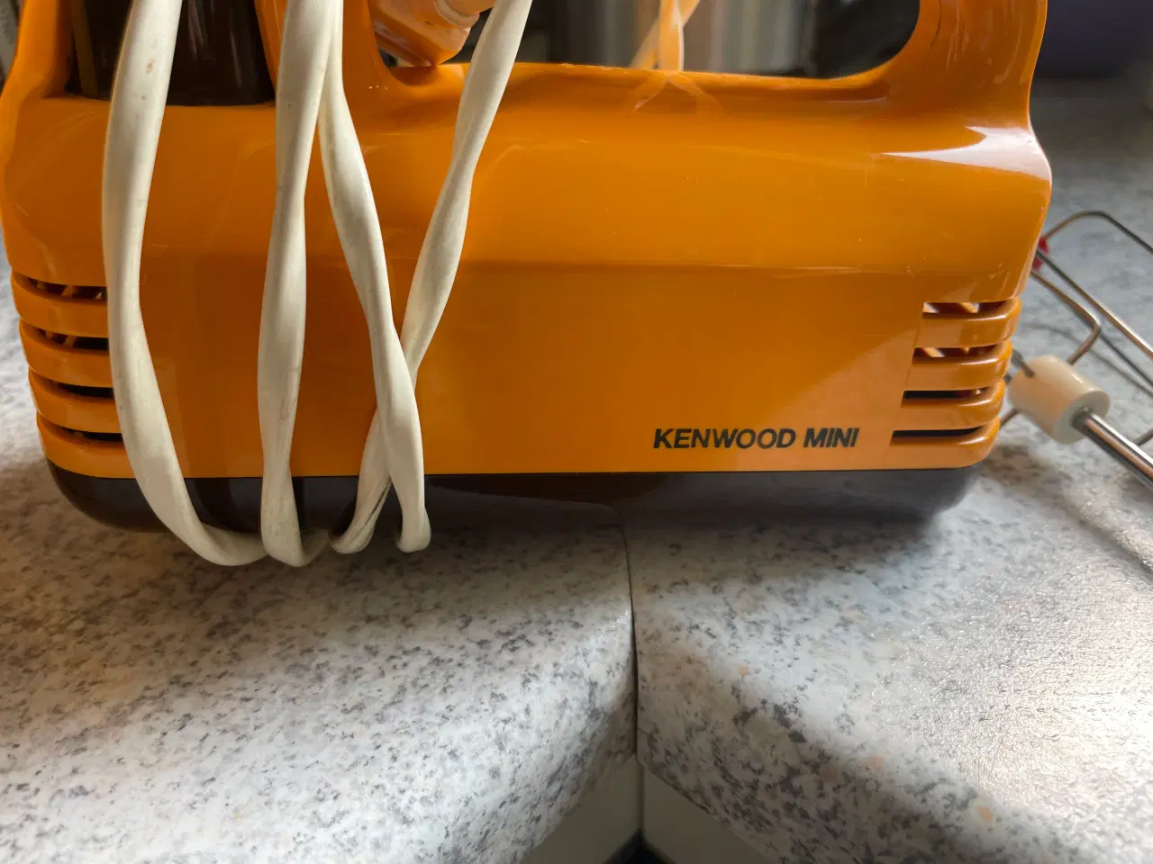 Billede 2 - Retro håndmixer med Magrethe skål gul
