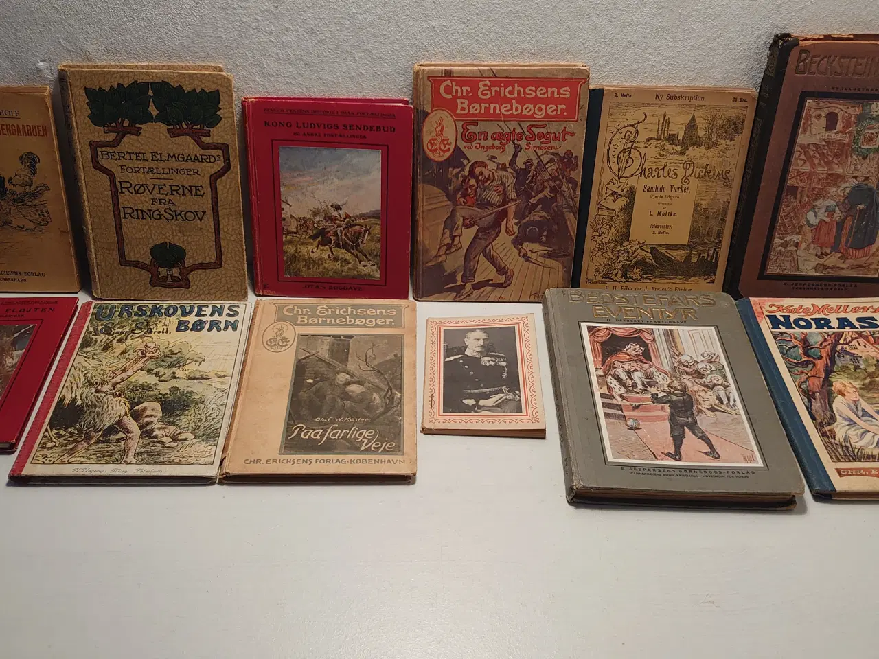 Billede 1 - 12stk gamle børnebøger/romaner inkl.2 OTA.