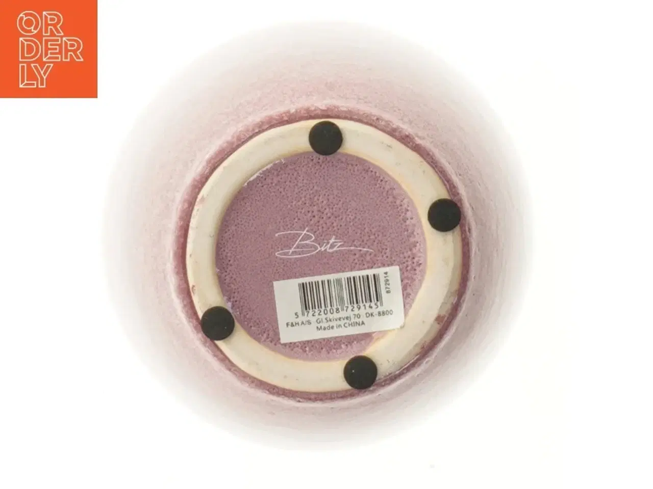 Billede 2 - Rosa vase fra Bitz fra Bitz (str. 20 cm)