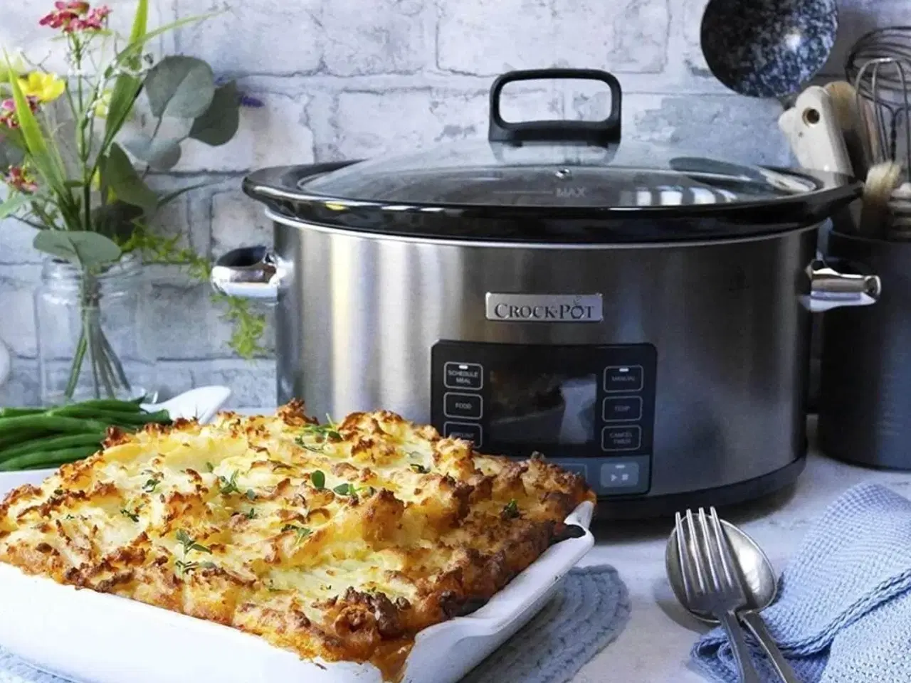 Billede 3 - Slow cooker Crock-Pot CSC066X 5,6 l – digital timer