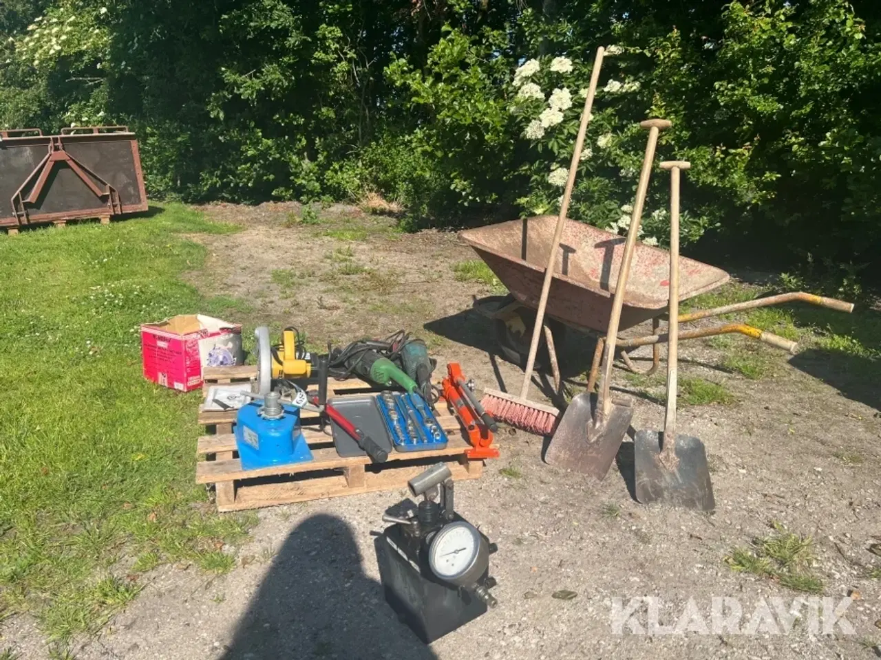 Billede 1 - Parti med diverse hånd- og elværktøj.