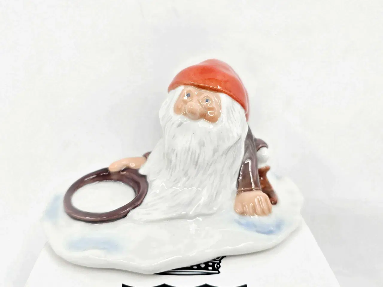 Billede 1 - Royal Copenhagen Nisse med risengrød 1 sortering P