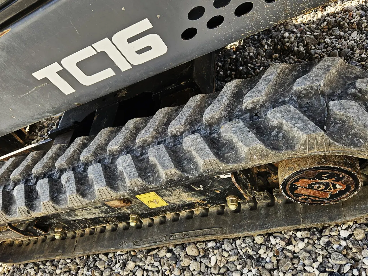 Billede 10 - Terex TC16 / meget tilbehør / ny undervogn