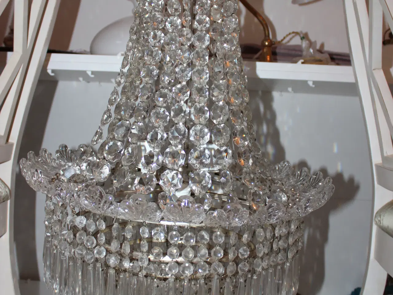 Billede 5 - Krystal/prisme lysekrone