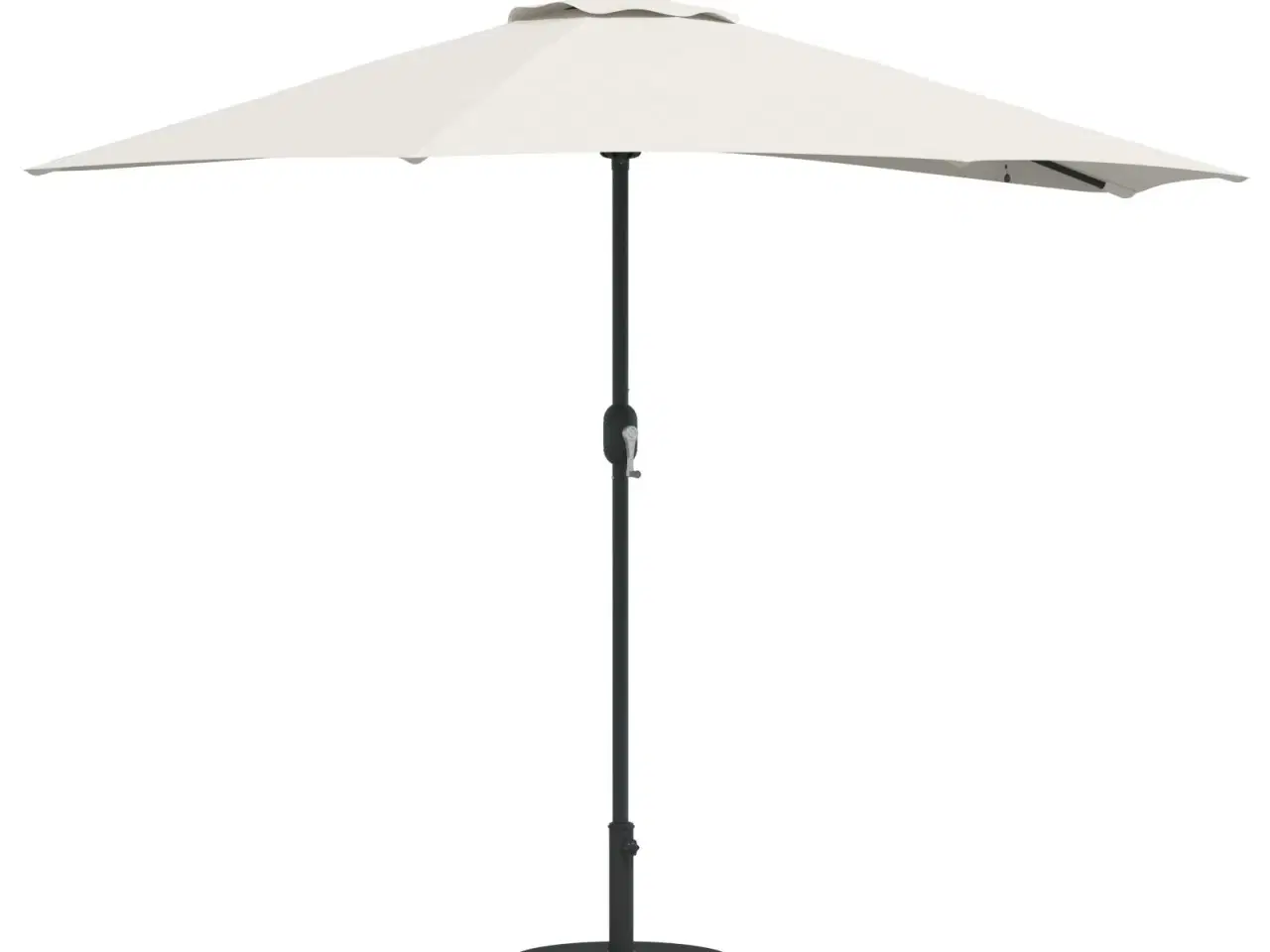 Billede 3 - Halv haveparasol Sandfarvet 294 x 150 x 224 cm Stof