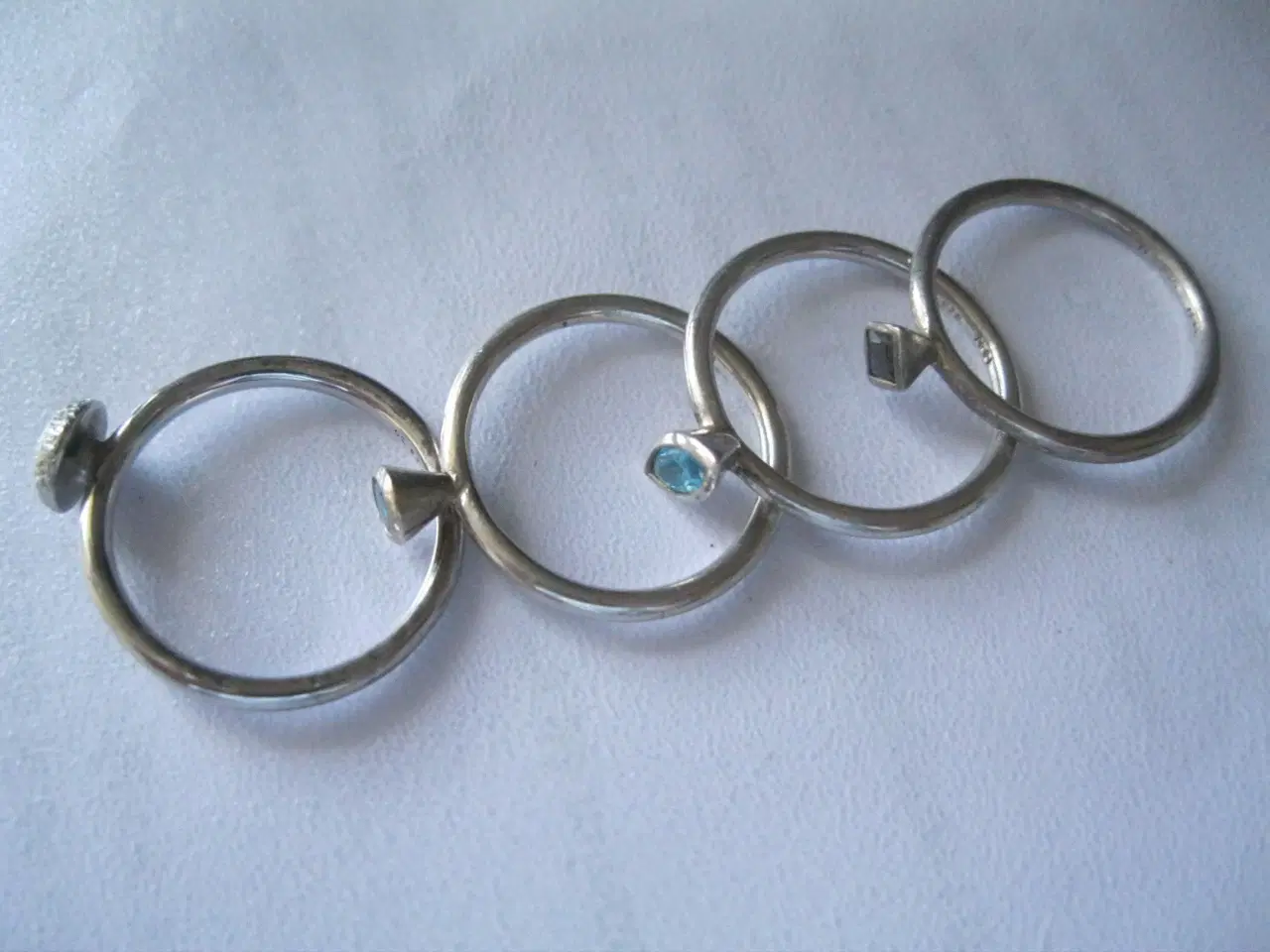 Billede 2 - Spinning ringe sterling sølv