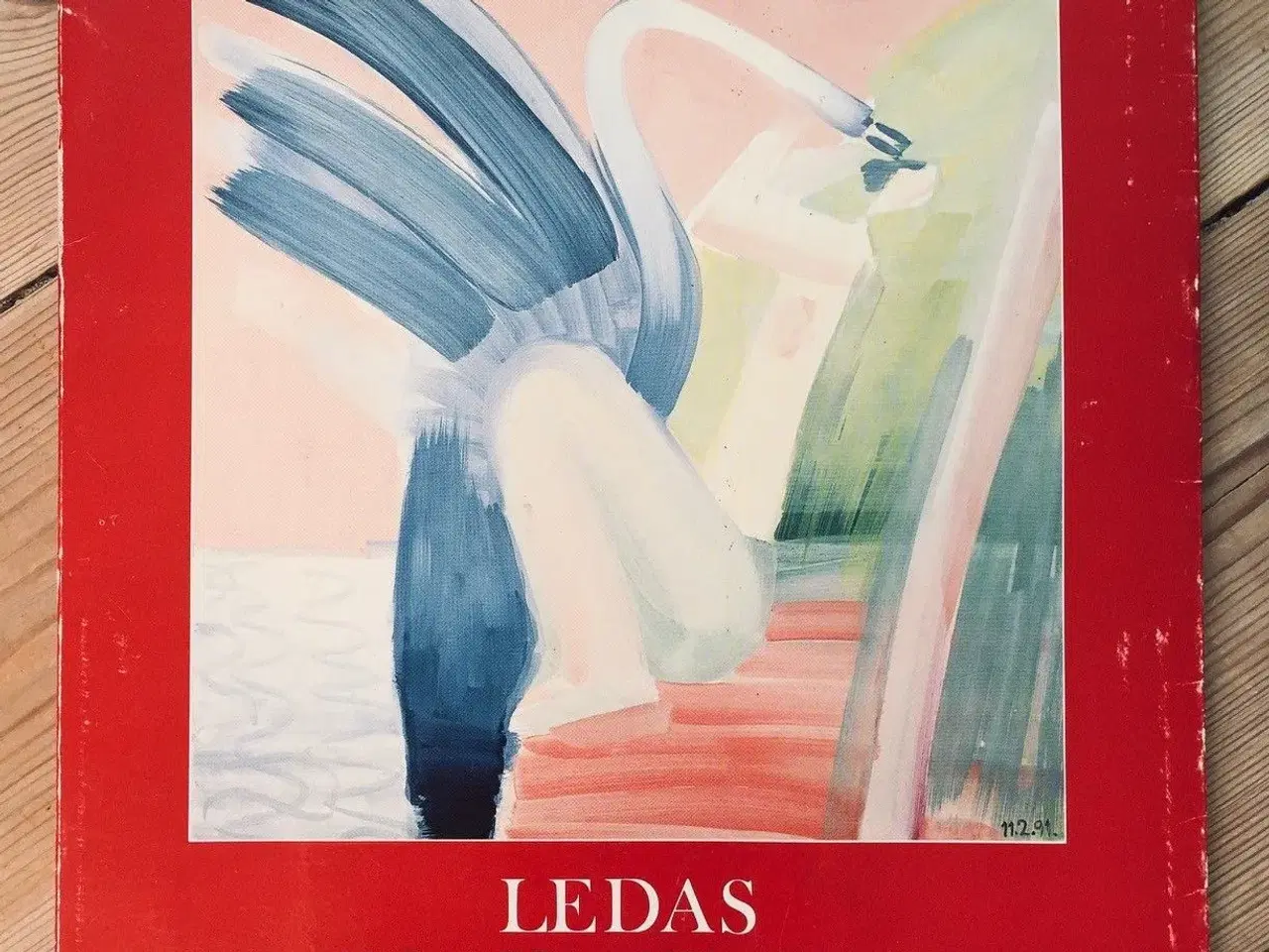 Billede 1 - Ledas forvandling - fra papir til fresco (1991)