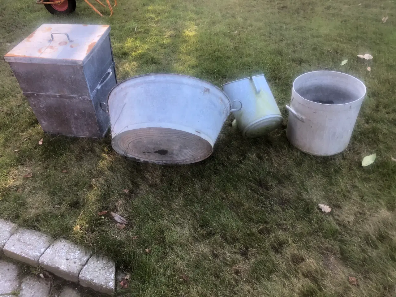 Billede 1 - Zinkbalje