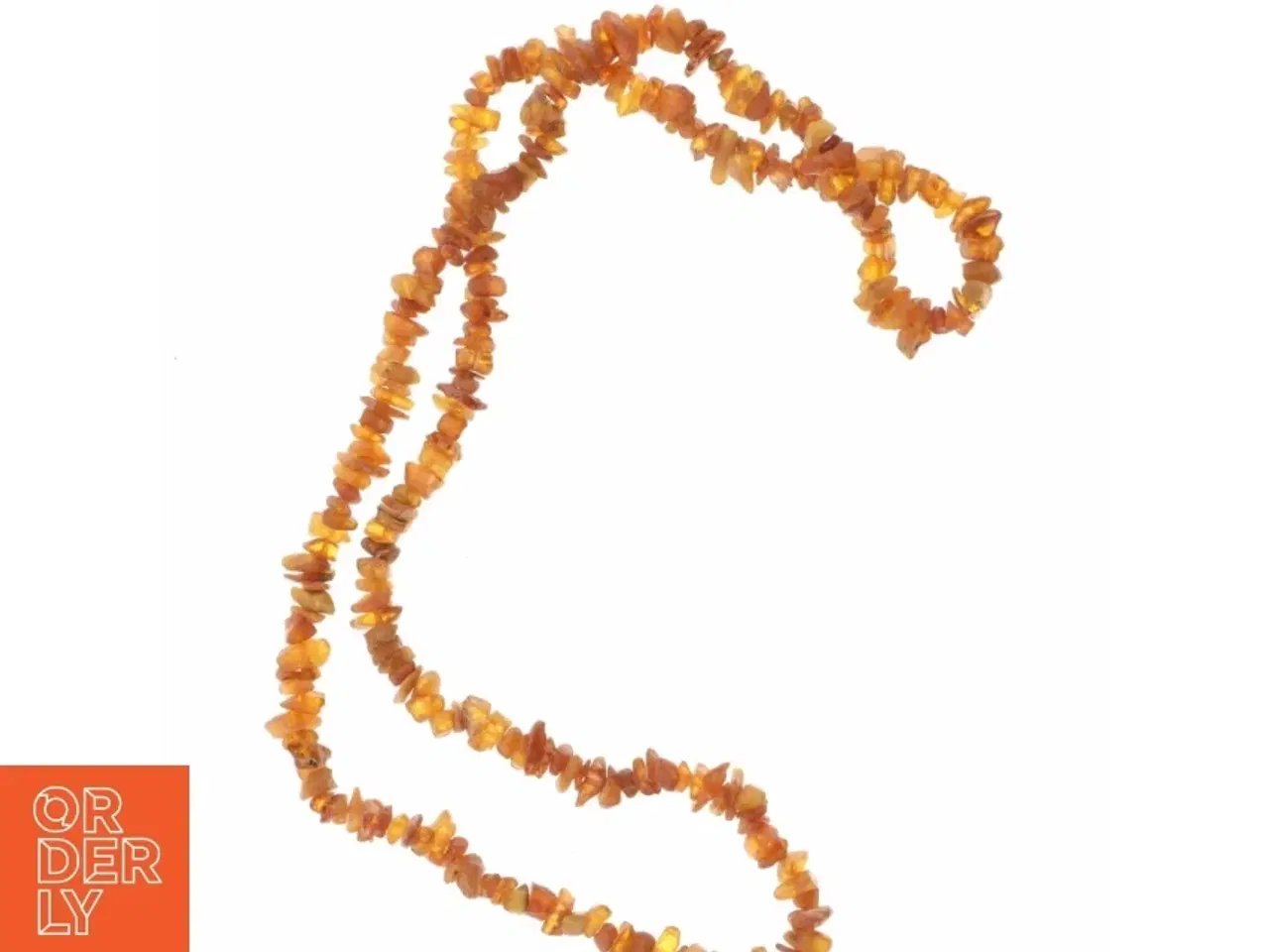 Billede 3 - Baltisk ravhalskæde (str. 75 cm)