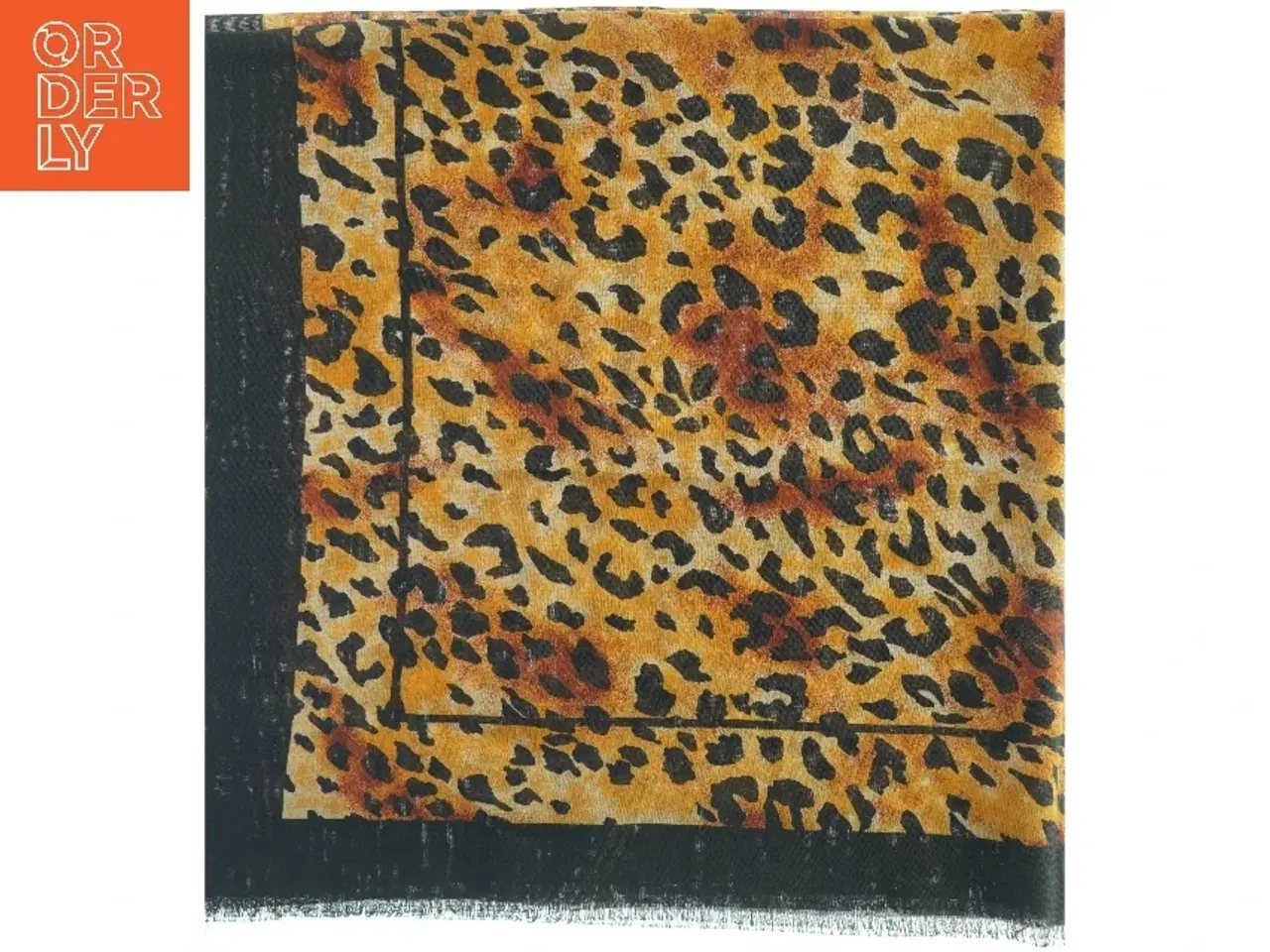 Billede 3 - Tørklæde med leopardprint (str. 115 x 115 cm)
