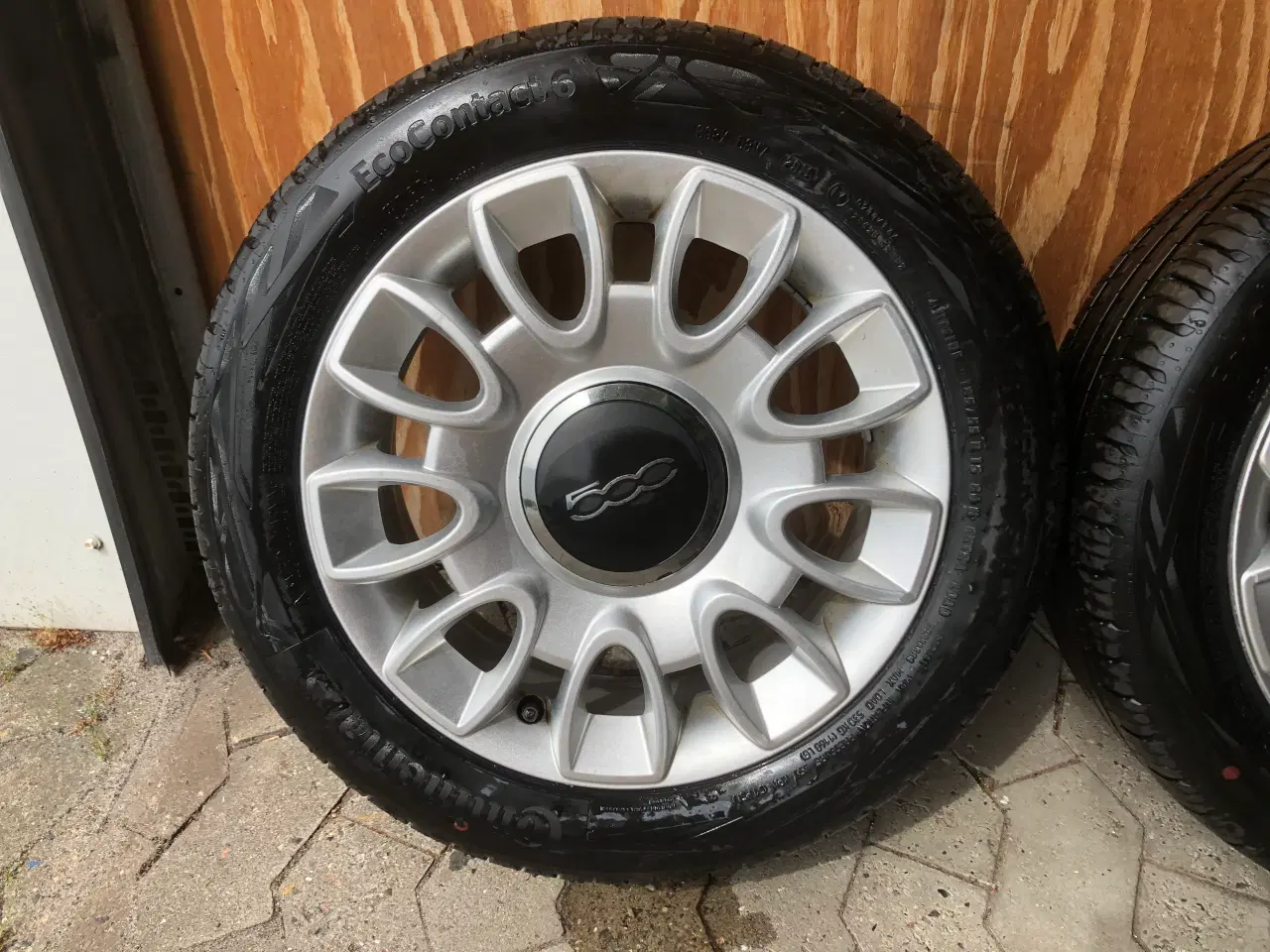 Billede 2 - Originale Fiat 500 Fælge & dæk
