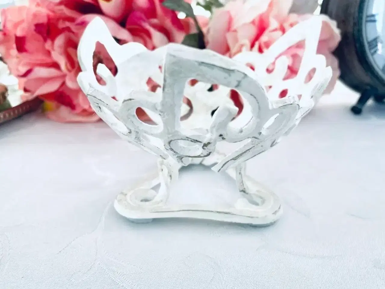 Billede 1 - Lysestage shabby chic 