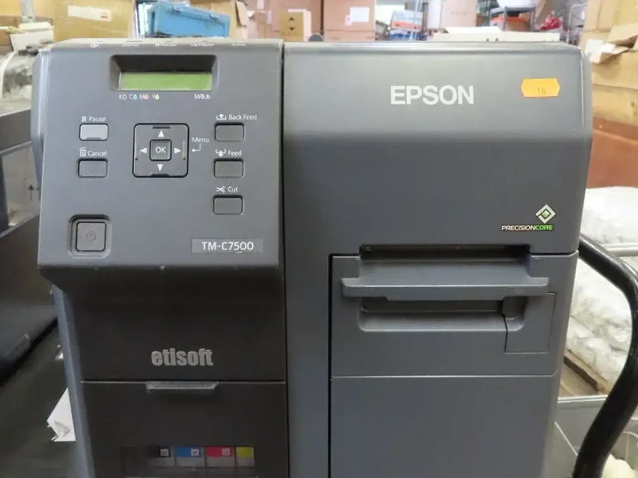 Billede 2 - Labelmaskine, EPSON TM-C7500