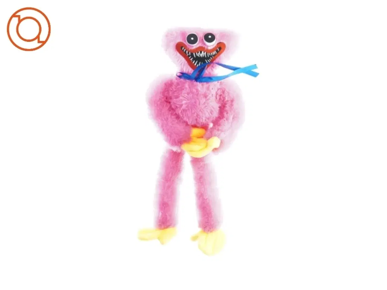 Billede 1 - Tøjdyr med uhyggeligt smil (str. L 37 cm)