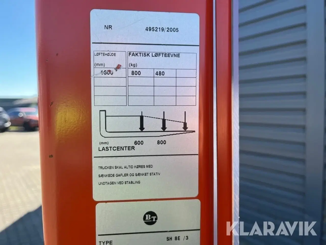 Billede 8 - Skubbe stabler BT SH8E/3