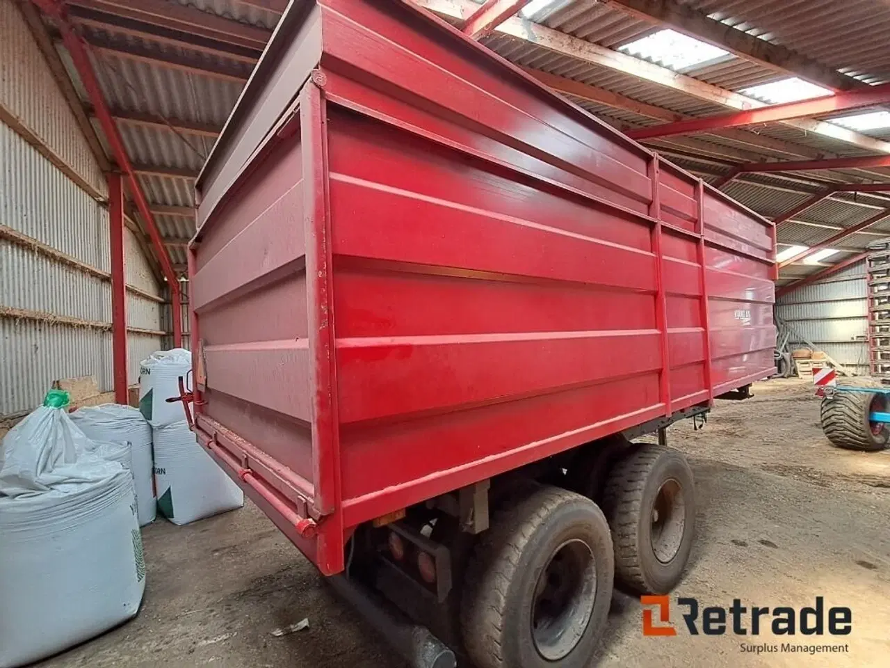 Billede 3 - Hvamø 20T Kornvogn m. tip