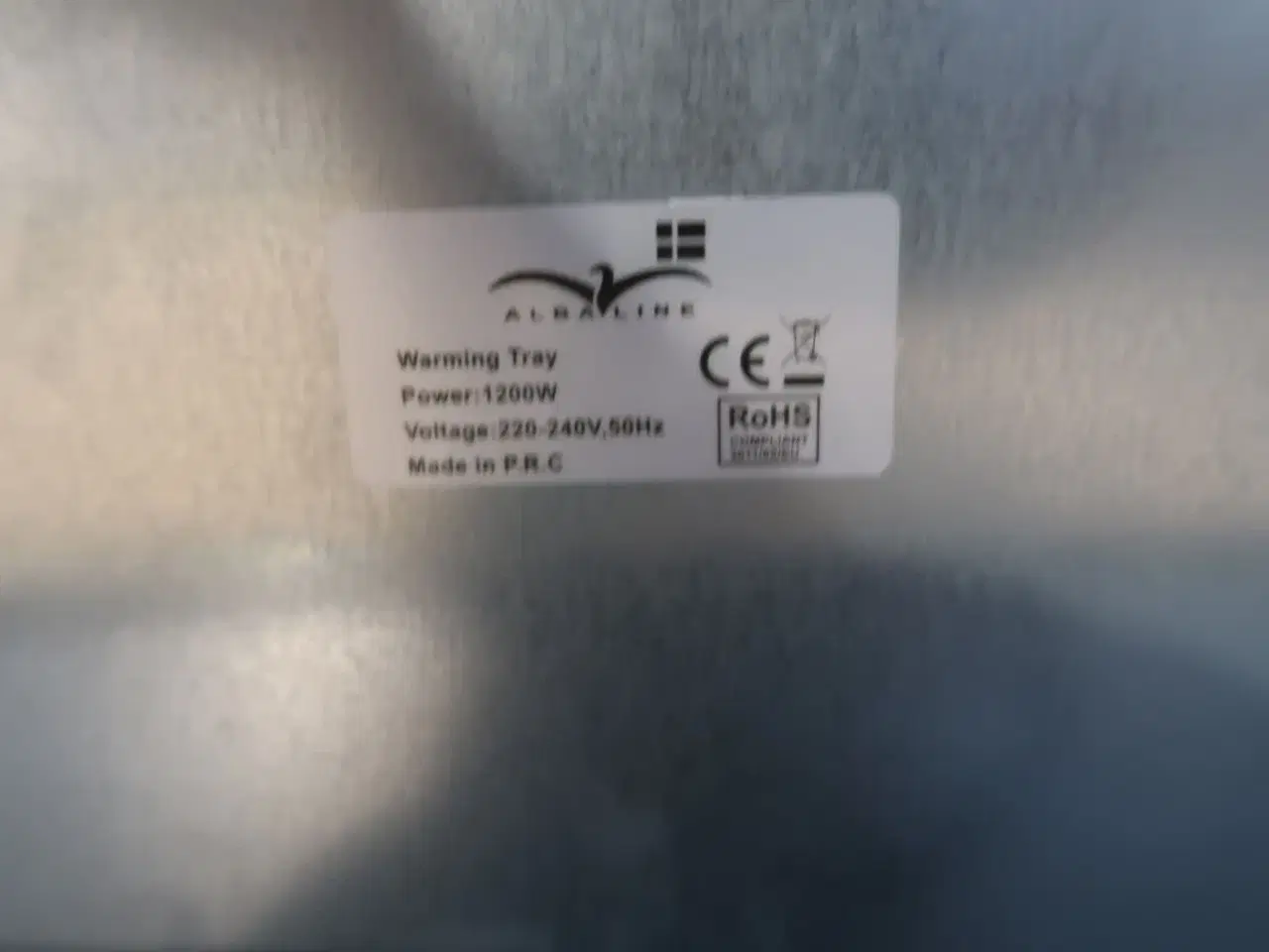 Billede 3 - Varmeplade ALBALINE Warming Tray