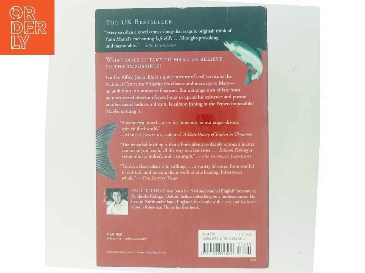 Billede 3 - Salmon fishing in the Yemen af Paul Torday (Bog)