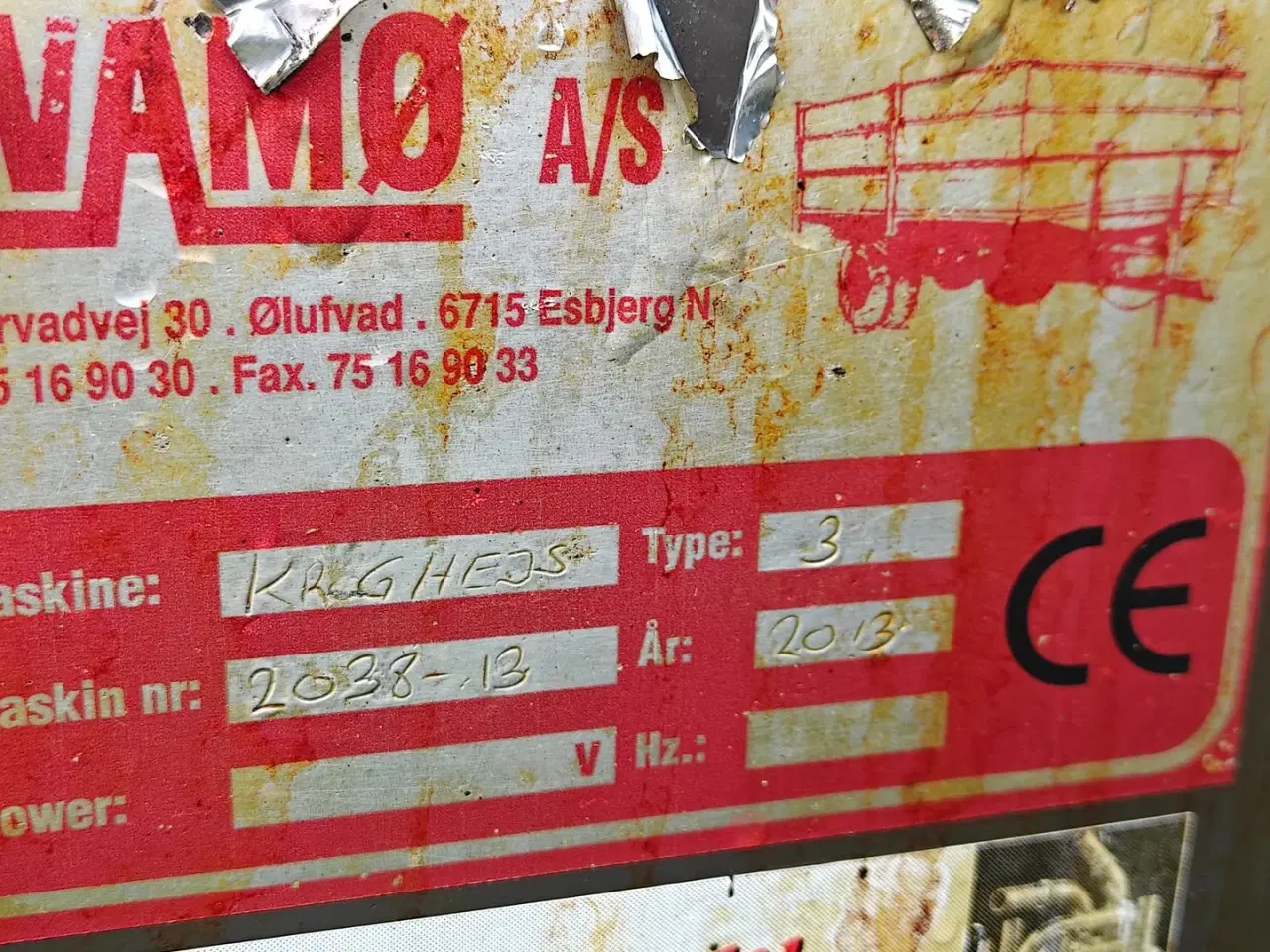Billede 7 - Hvamø Kroghejsevogn 3 akslet.