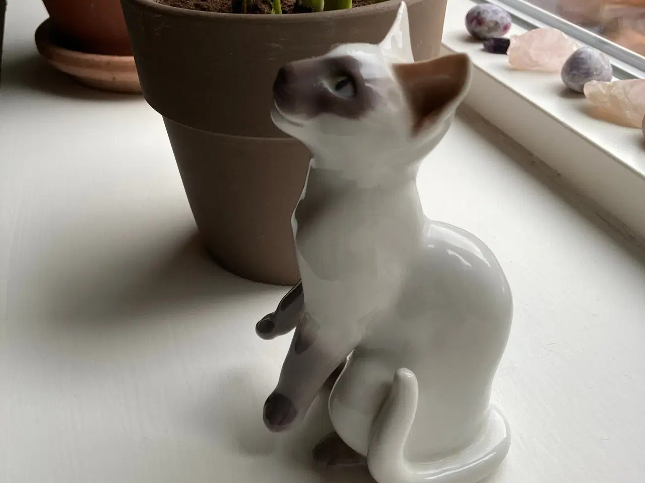 Billede 2 - Bing & Grøndahl kat i porcelæn
