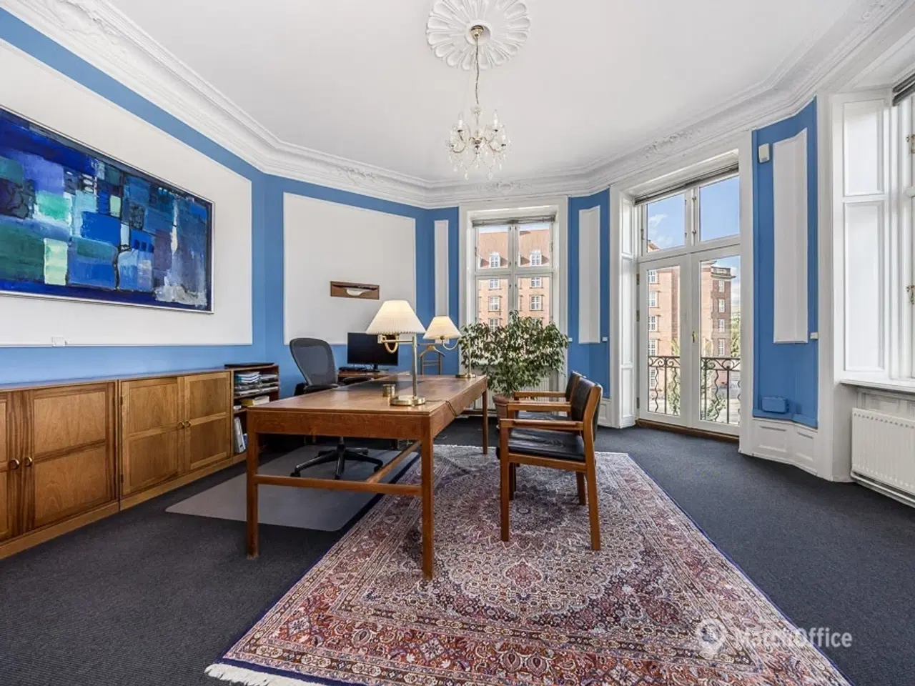 Billede 9 - Unikt og herskabeligt kontorlejemål med synlig placering