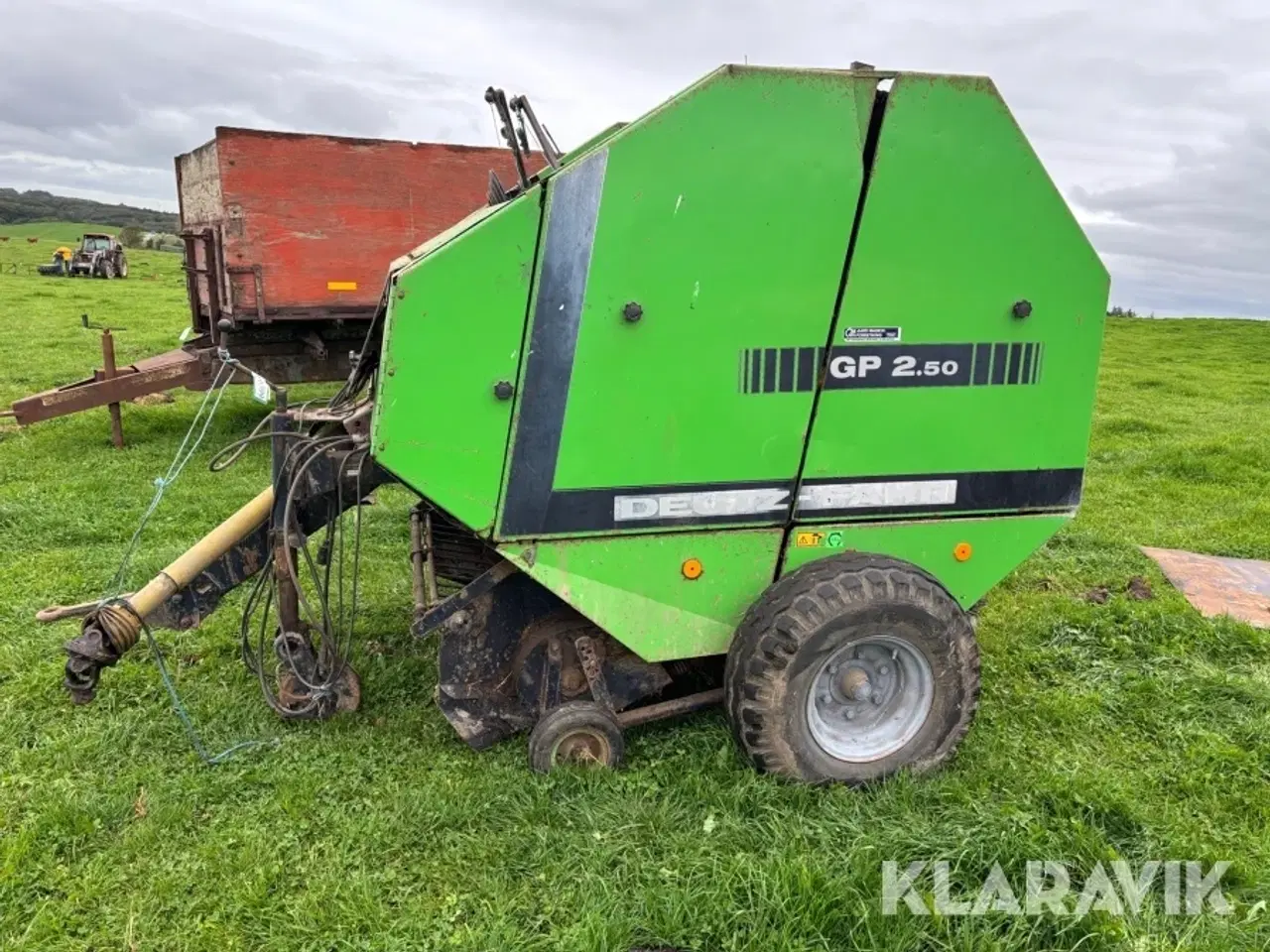 Billede 2 - Rundballepresser Deutz-Fahr GP 2.50 Græs/halm