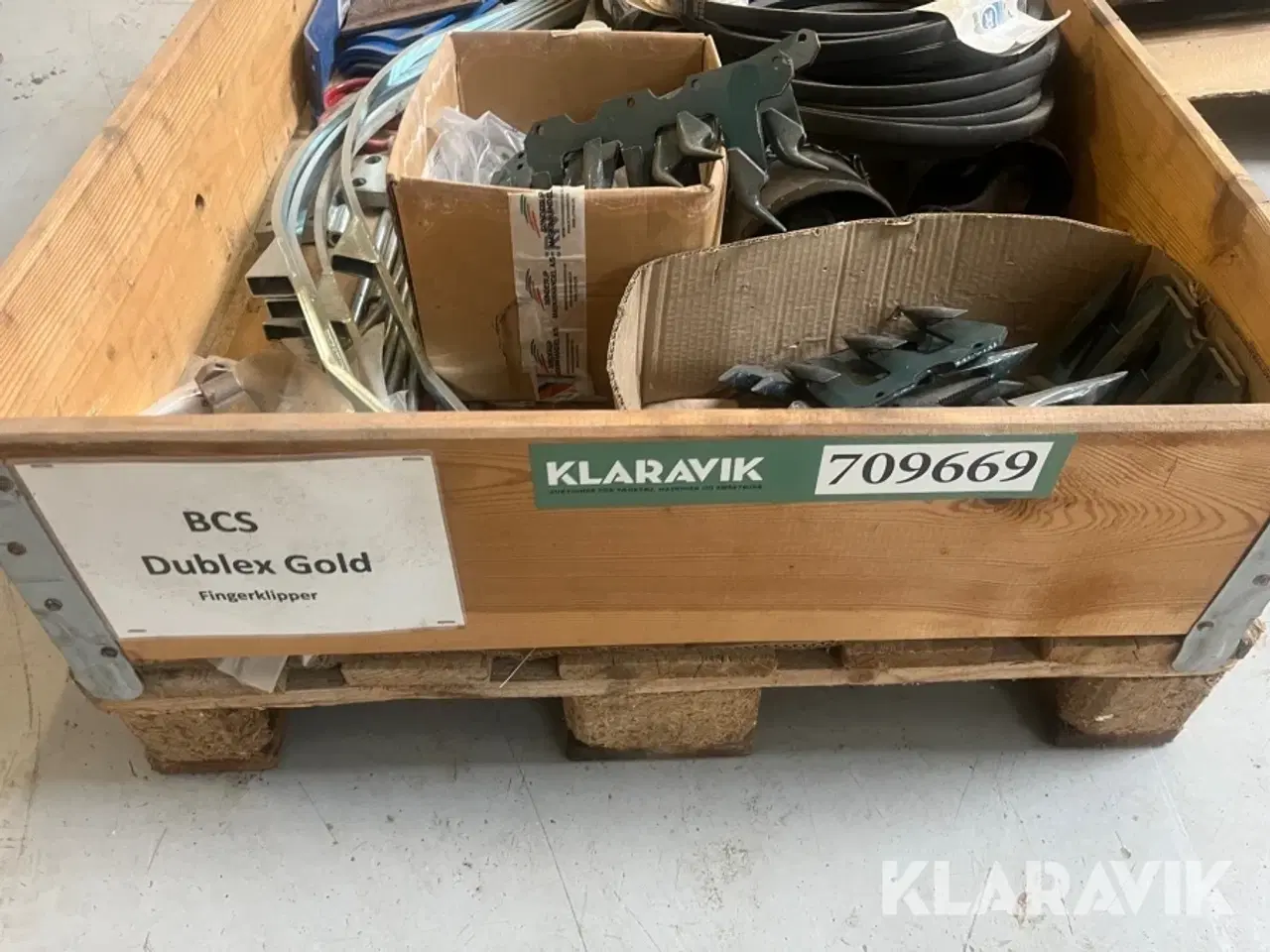 Billede 9 - Dele til fingerklipper BCS Dublex Gold 4 paller