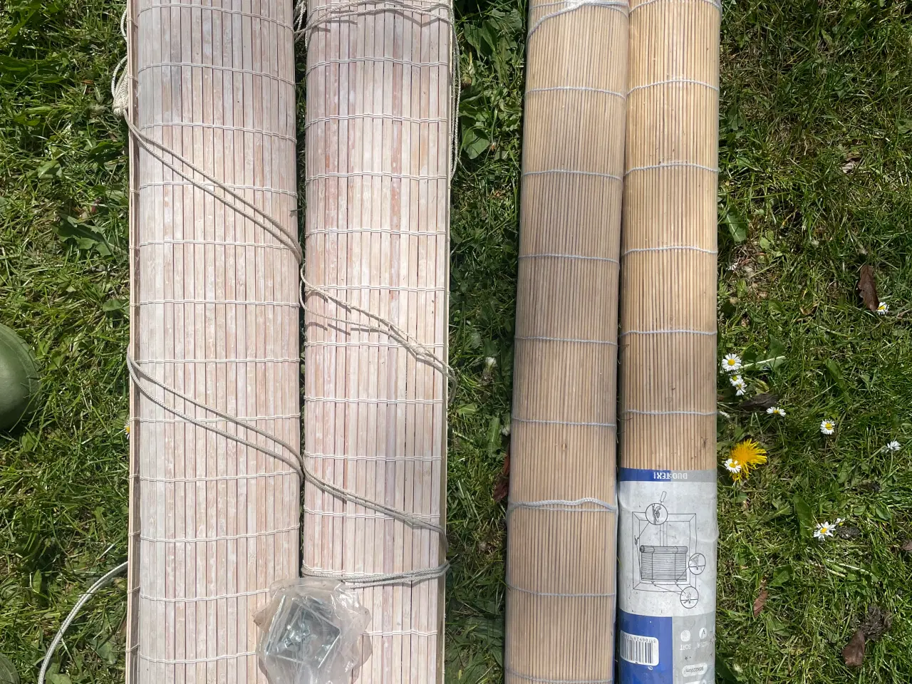 Billede 1 - rullegardiner bambus 4 stk 90 x220
