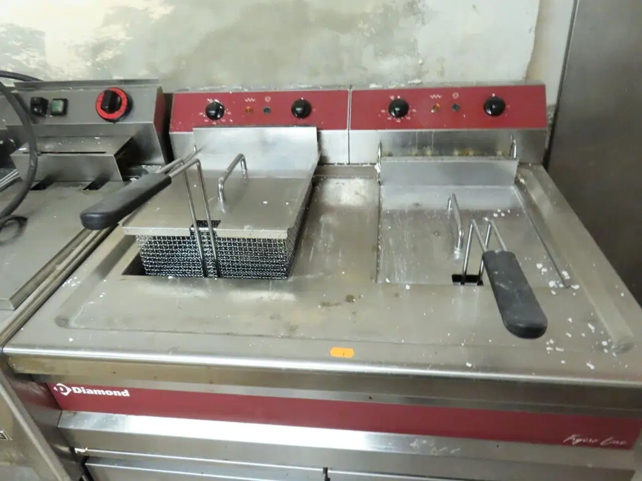 Billede 4 - Elektrisk dobbelt friture, EUROTEC EF12+12S