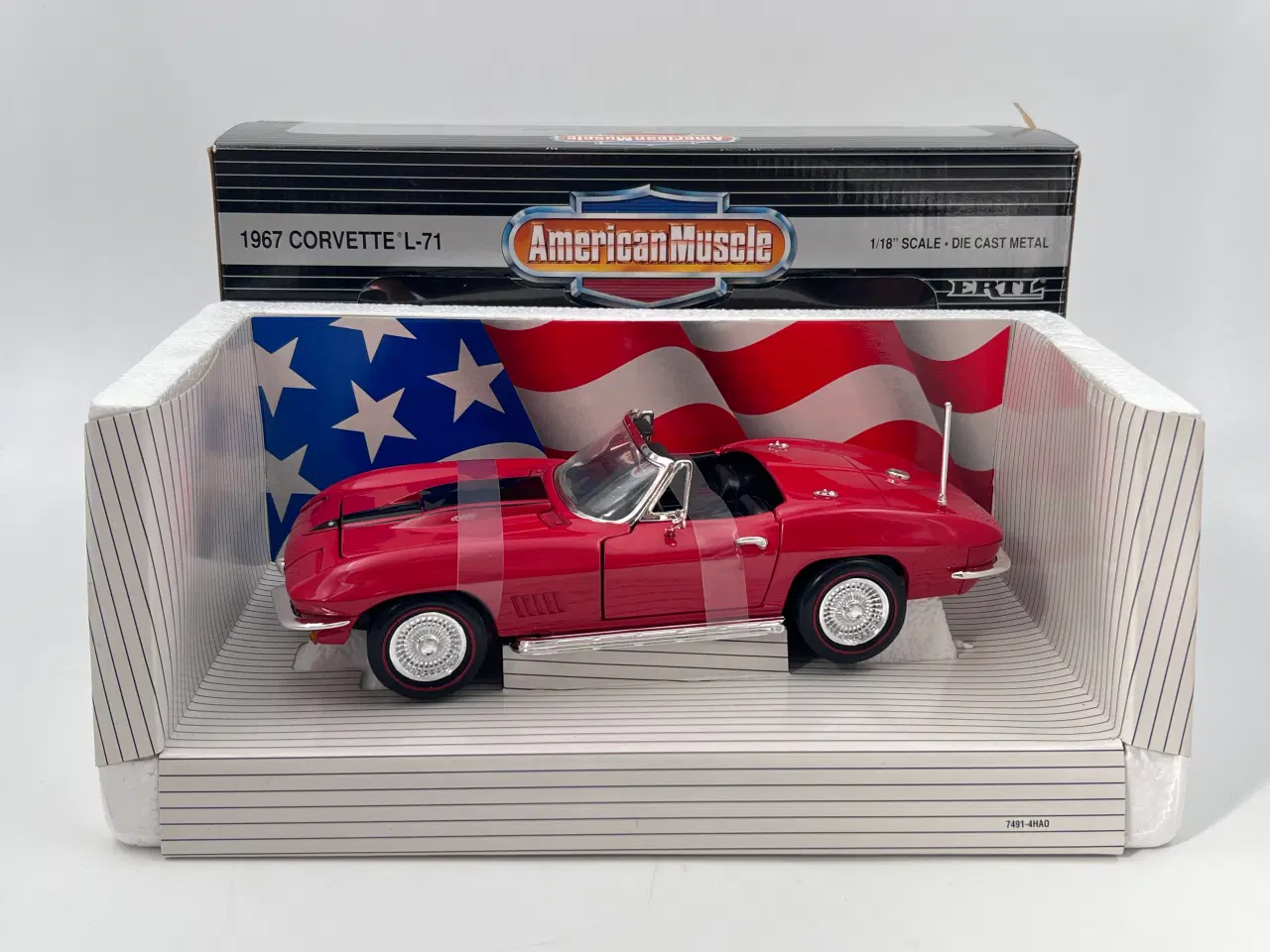 Billede 2 - 1967 Chevrolet Corvette L-71 1:18  Super flot 