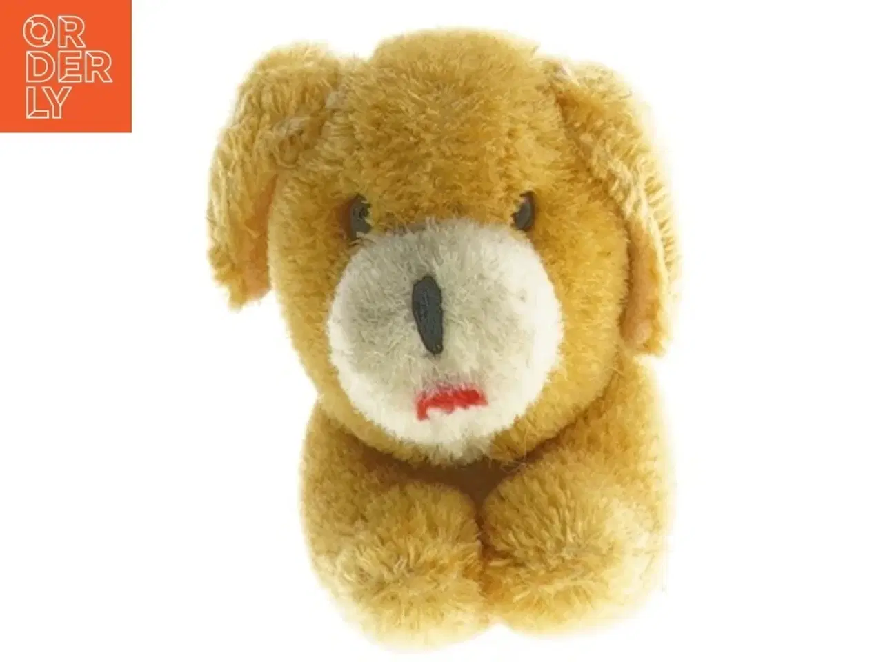 Billede 1 - Bamse i plys (str. 9x8 cm)