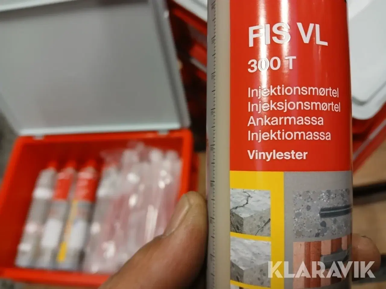 Billede 4 - Injektionsmasse/mørtel Fischer FIS VL 300 T
