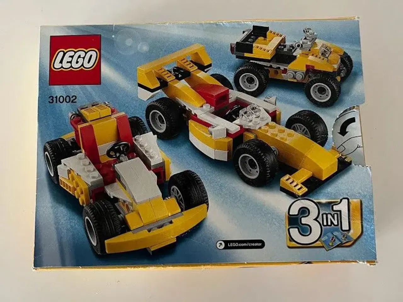 Billede 2 - LEGO Creator 3 i 1 nr. 31002 - Bil, ATV og Buggy