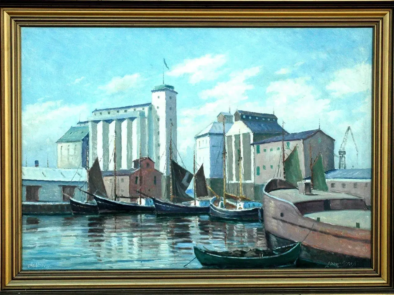 Billede 1 - Maleri af Ejnar Gross (1895-1962)