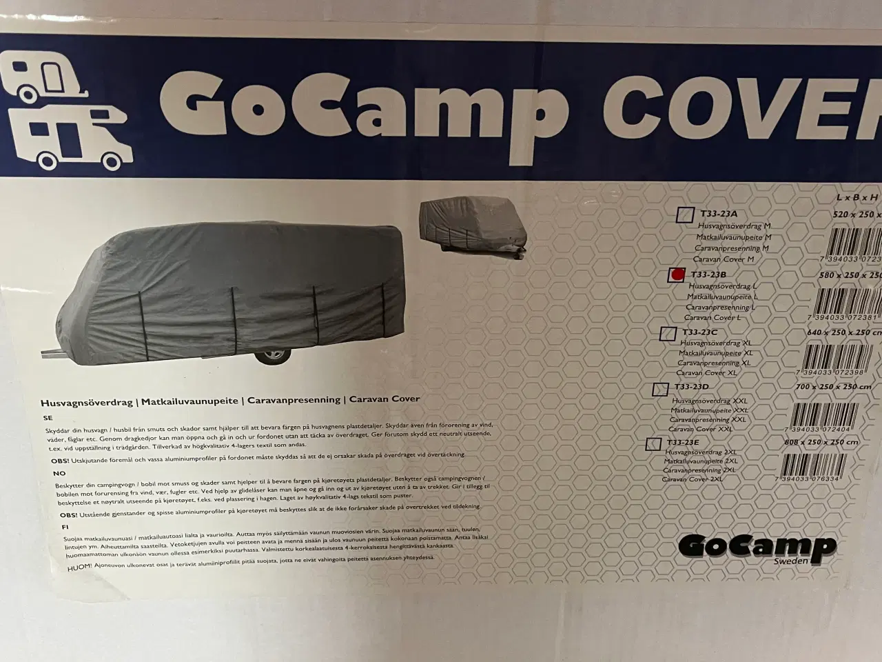 Billede 1 - Caravan presenning aldrig været i brug