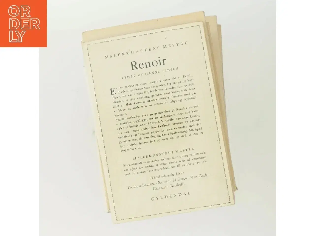 Billede 3 - Malerkunstens mestre: Renoir af Hanne Finsen (Bog)