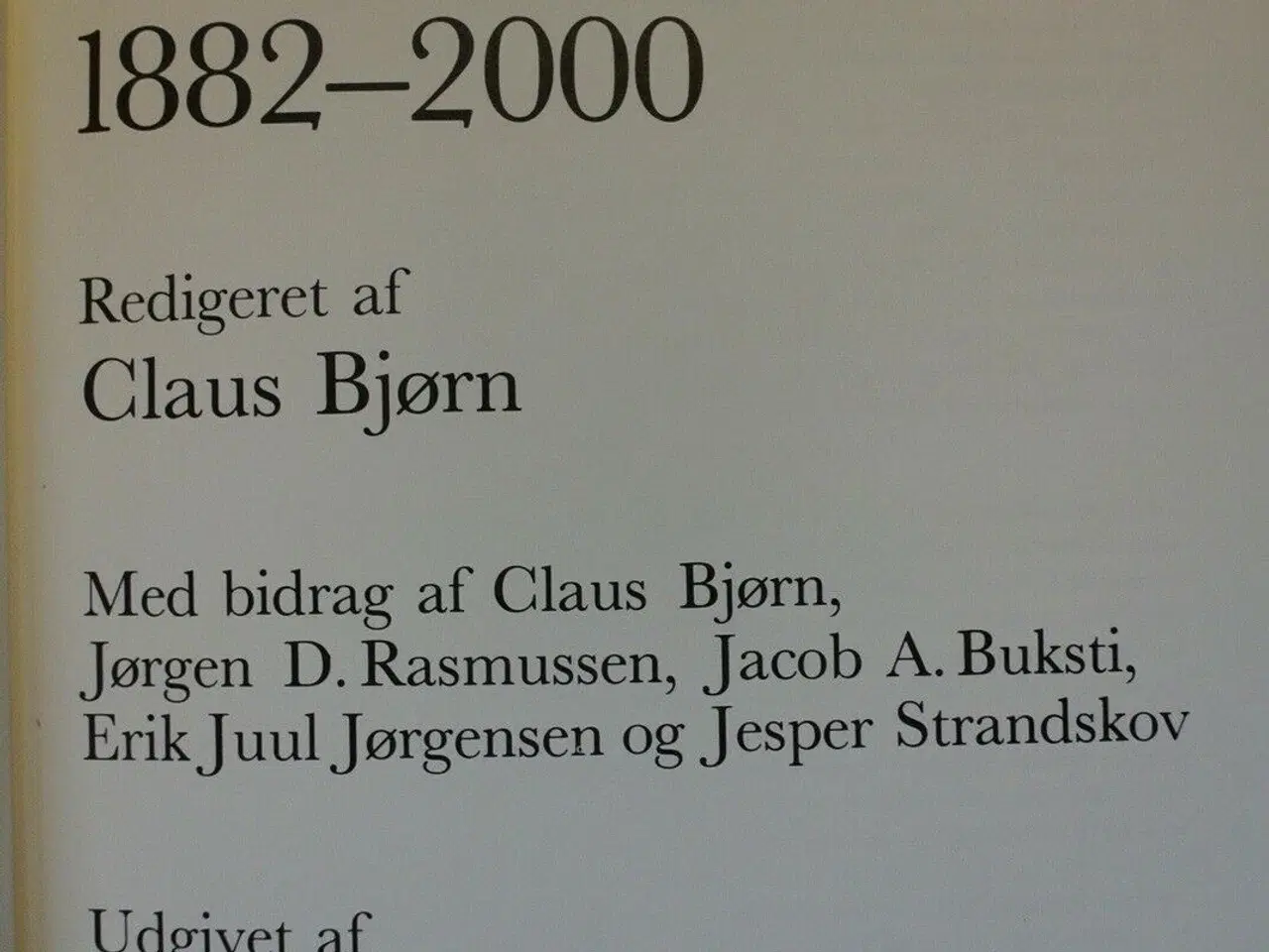 Billede 3 - dansk mejeribrug 1882-2000, red. af claus bjørn