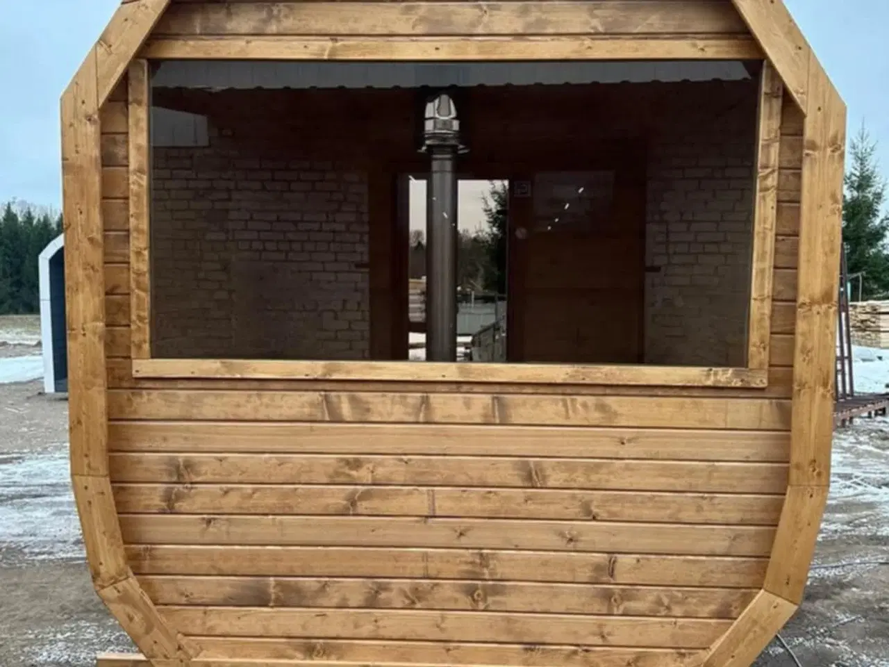 Billede 2 - 3 m sauna.2.4 m.bred.Harvia M3 ovn,kun for 34900 