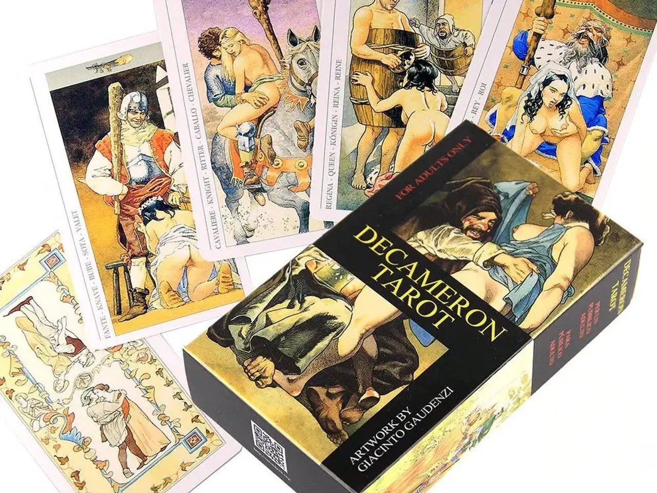 Billede 10 - Tarot kort med erotiske tegninger