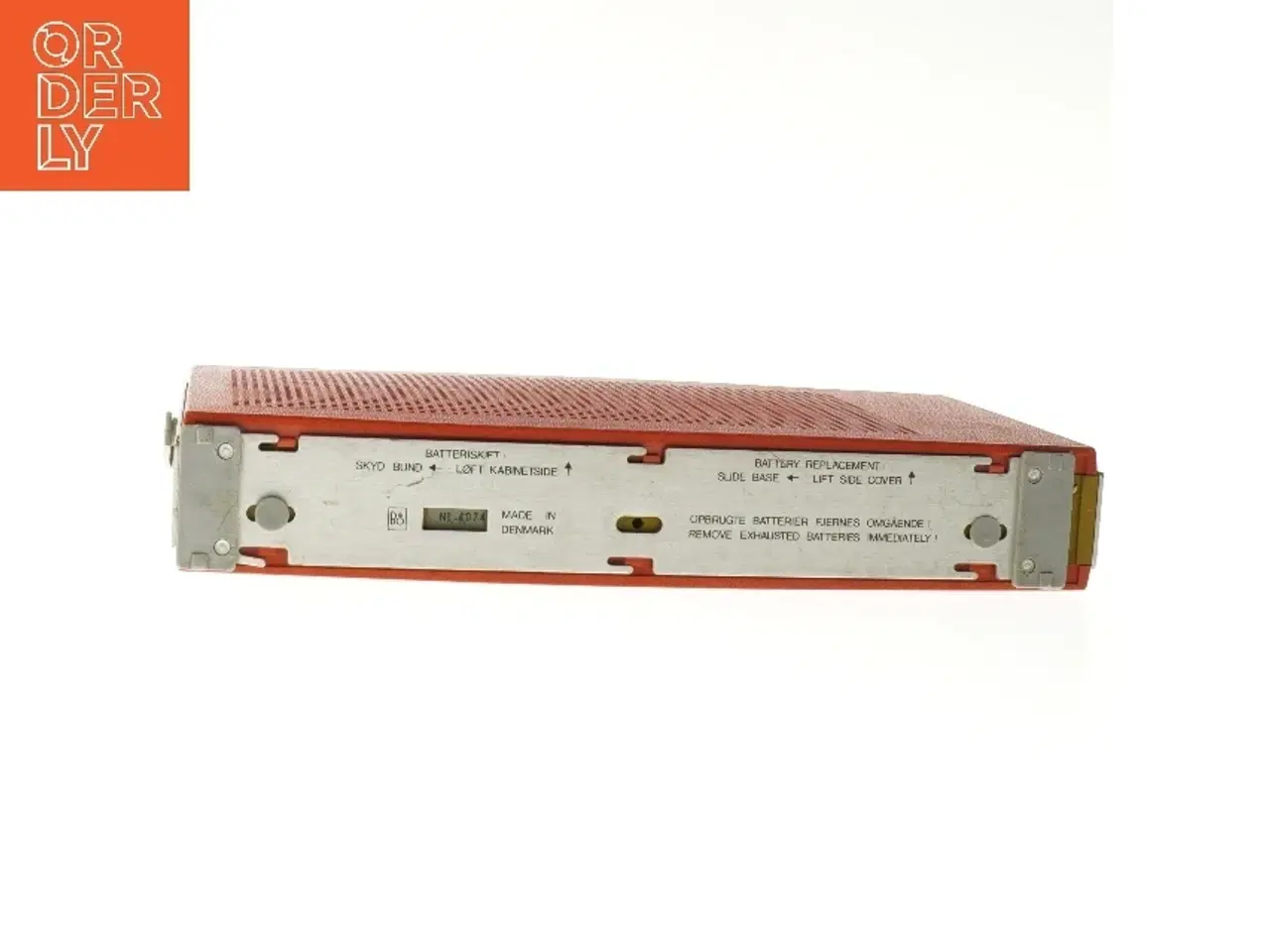Billede 5 - BÆRBAR ORANGE RADIO fra Bang & Olufsen (str. 33,5x15x5,5 cm)