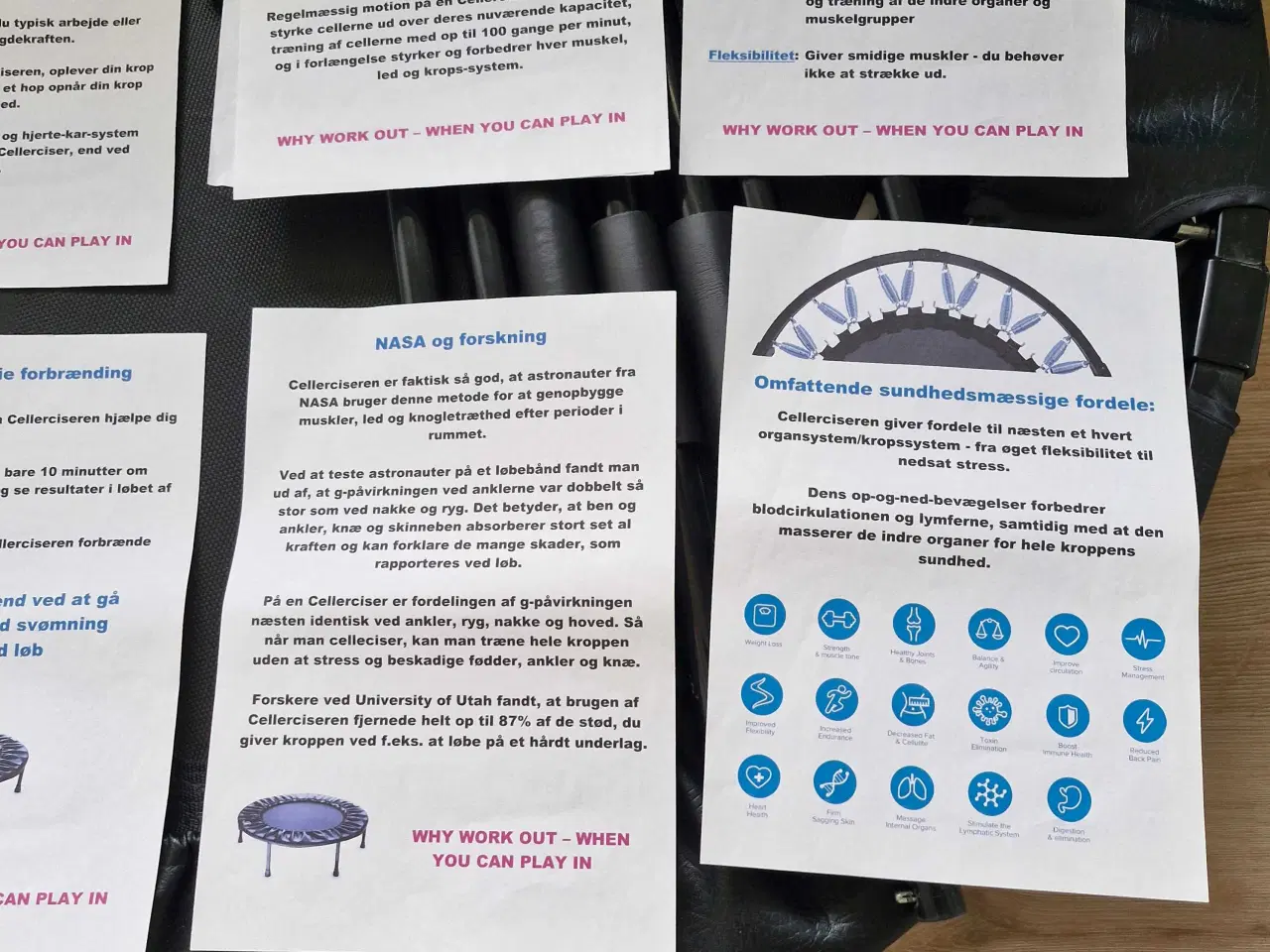 Billede 4 - Cellercise trampolin 