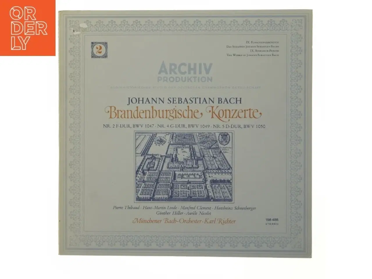 Billede 1 - Brandenburgische Konzerte LP fra Archiv Produktion