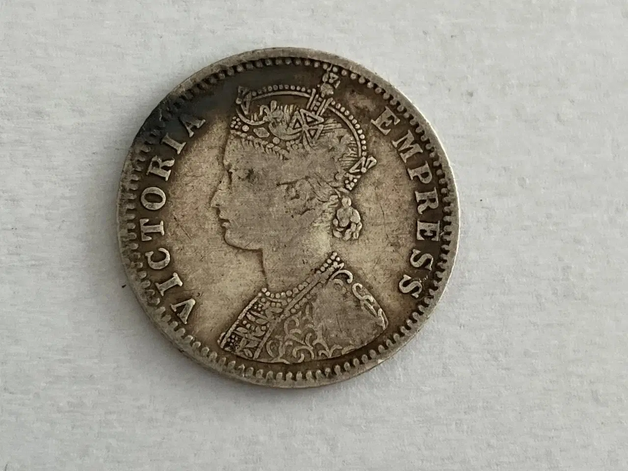 Billede 2 - 1/4 Rupee India 1893