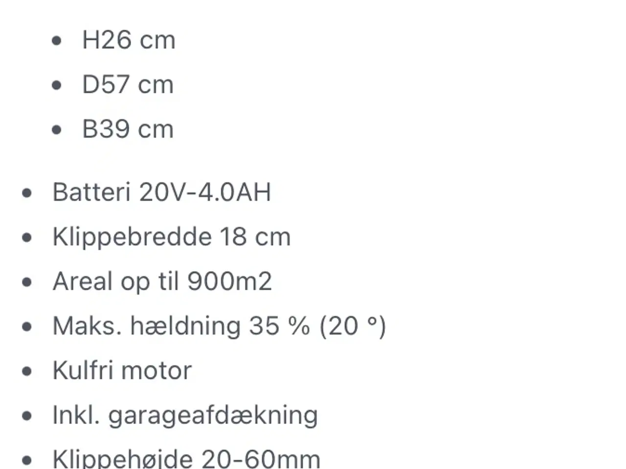 Billede 5 - Robotplæneklipper med garage 900m2