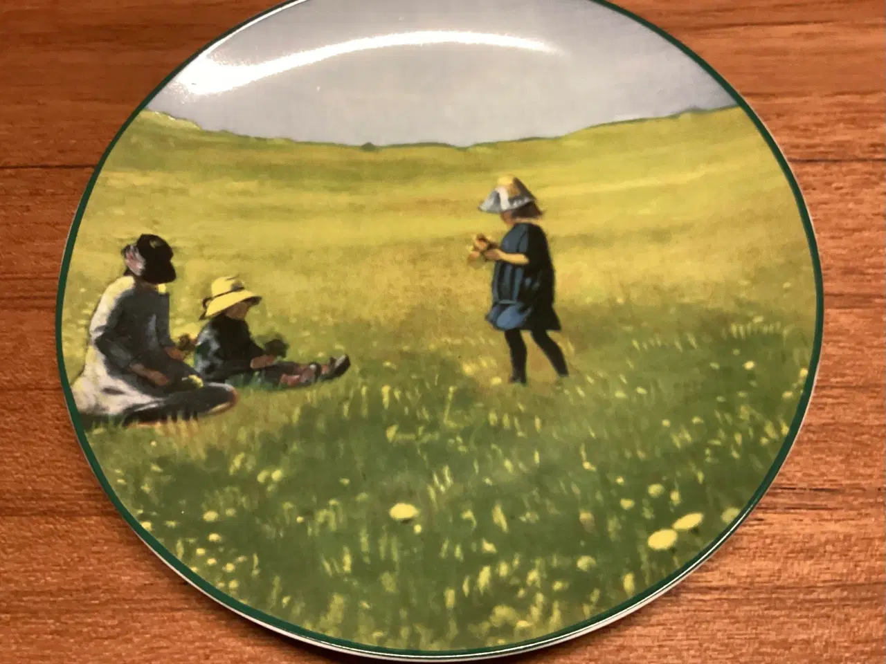 Billede 4 - Skagensmalerne, flotte platter, Ø 19,3cm, pr. stk.