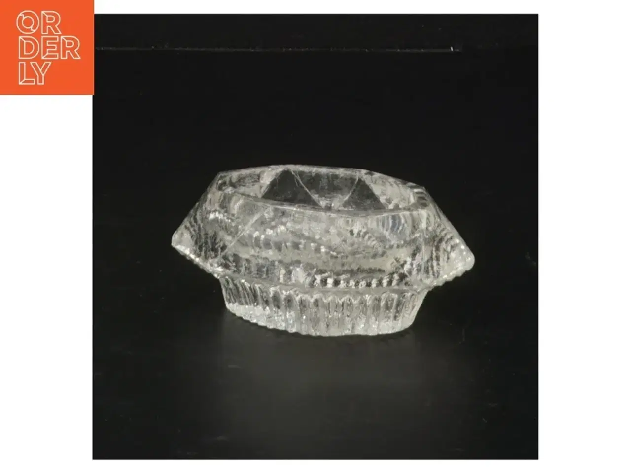 Billede 2 - Glas askebæger (str. 8,5 x. 6,5 cm)