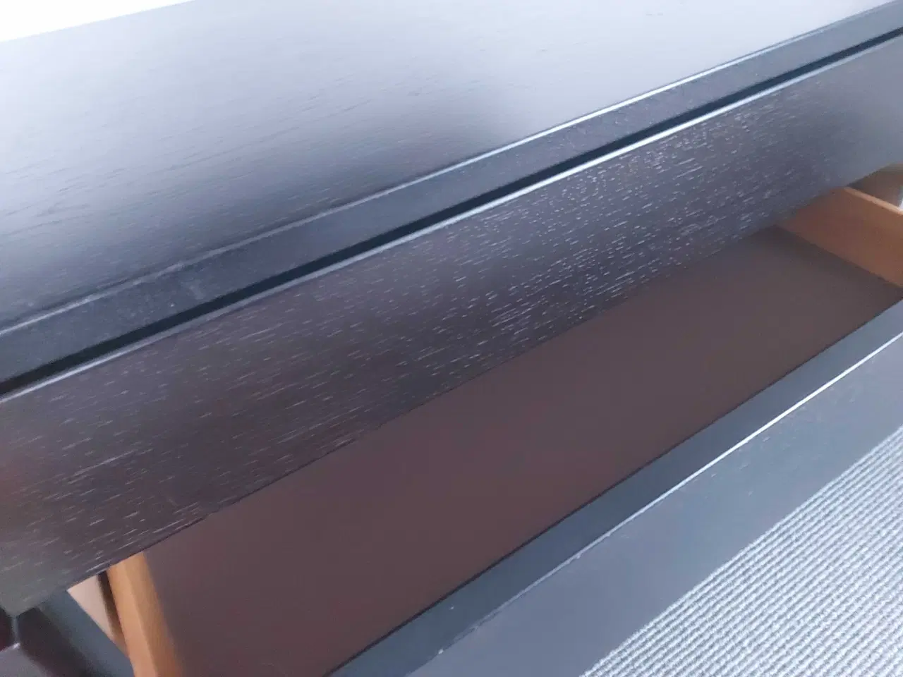 Billede 4 - Yderst velholdt SKOVBY sort træskænk