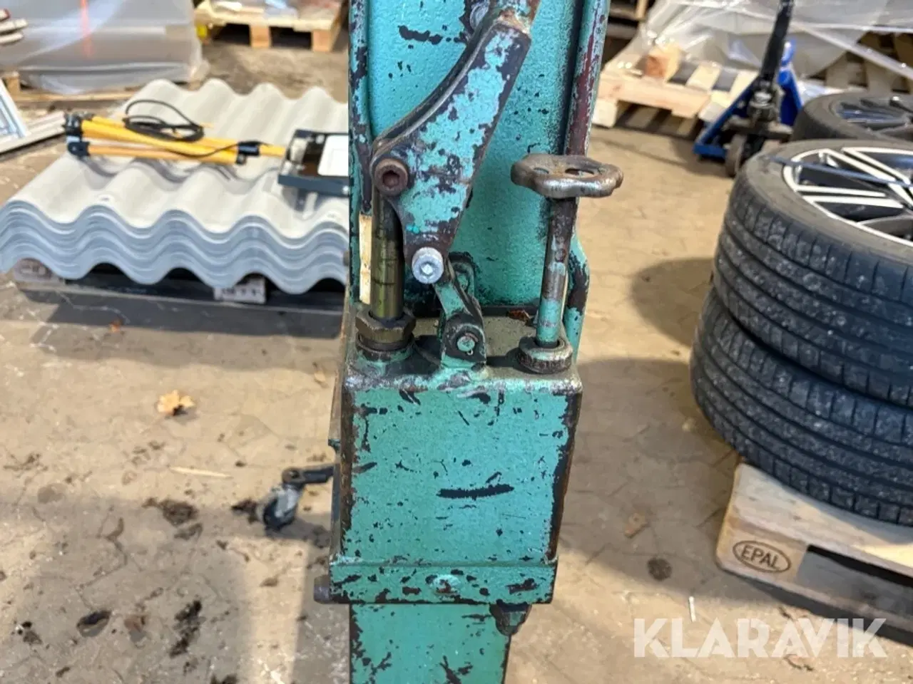 Billede 9 - Hydraulik presser manuelt betjent