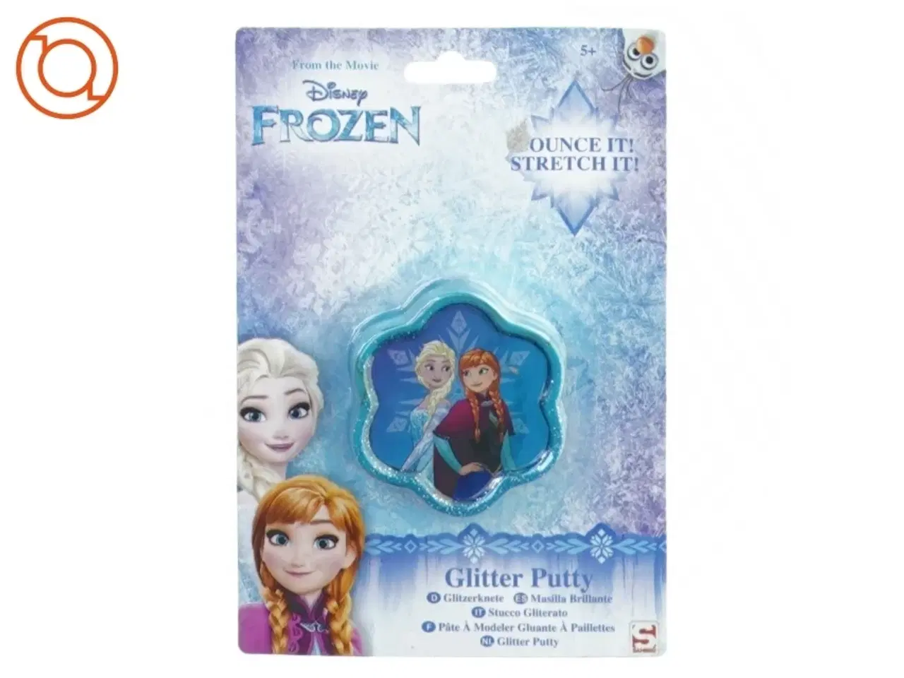 Billede 1 - Frozen glitter putty fra Sambro (str. 6 cm)